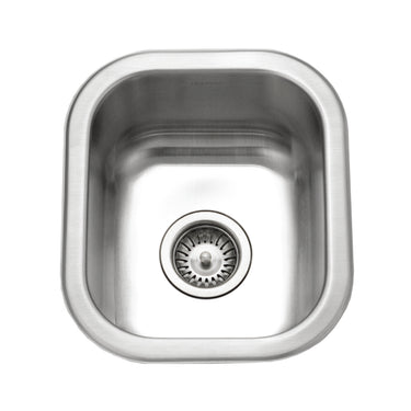 Houzer Club 13 inch Stainless Steel Undermount Bar and Prep Sink, Nested 5-Pack